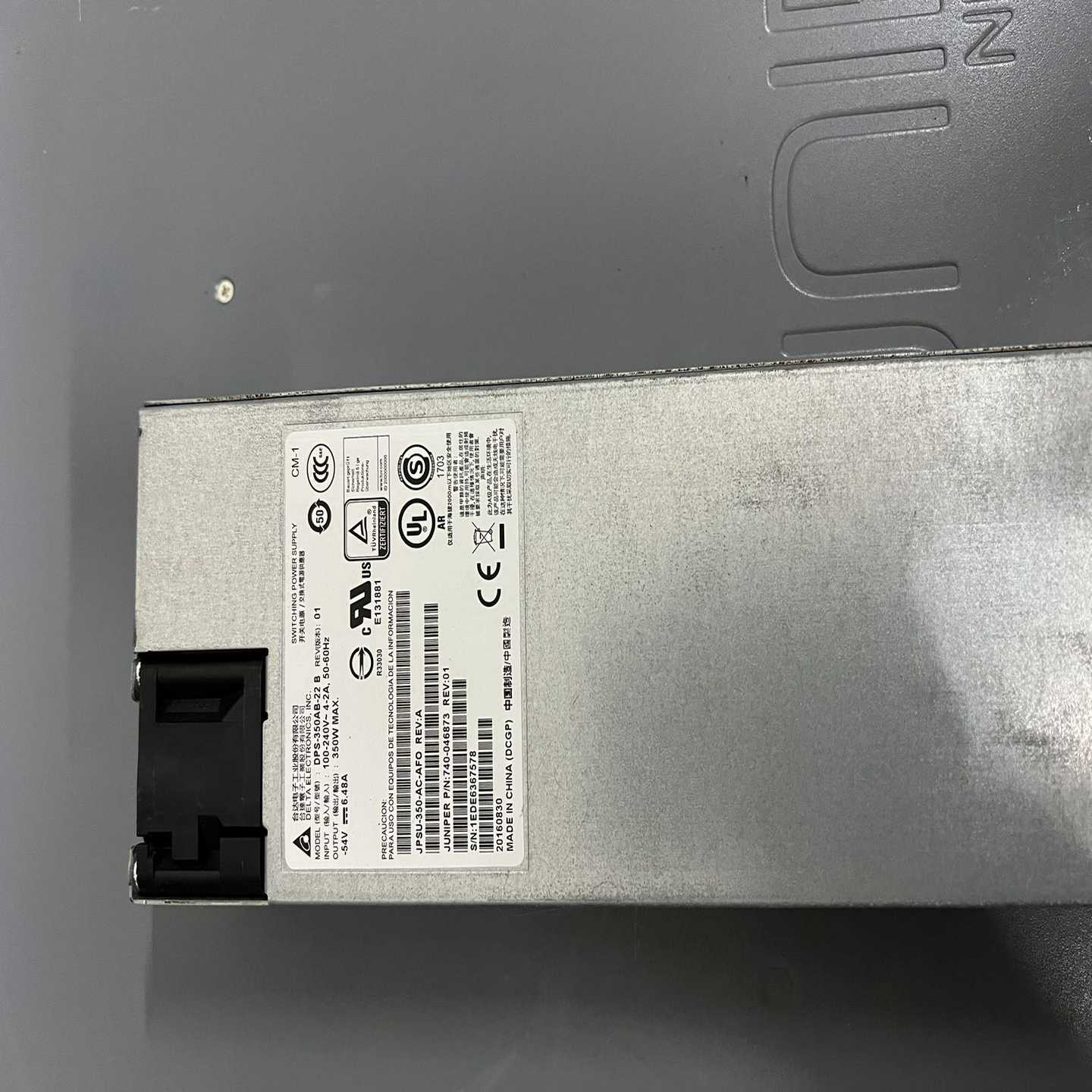 juniper EX4300电源 JPSU-350-（佳毅工控）