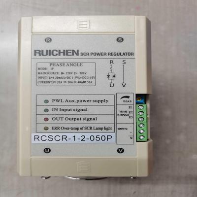 RCSCR-1-2-050P RCSCR-1-2 SCR电力调整器 RUICHEN瑞铖 50A 单相
