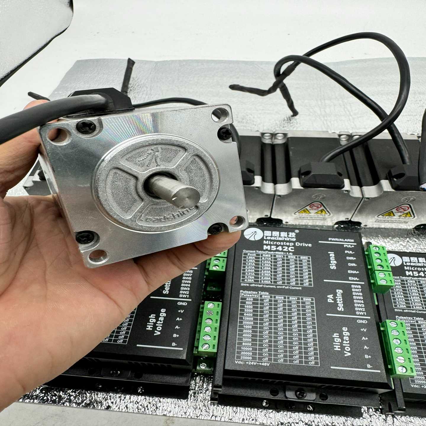 询价雷赛57开环步进电机套装M542C