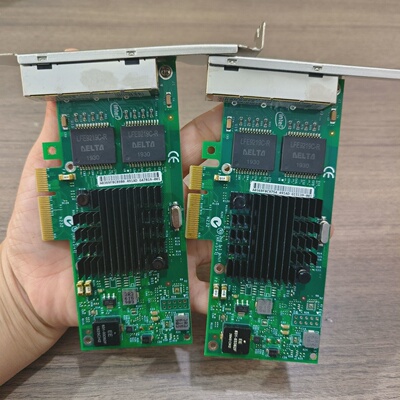 原装IntelI350T4四口千兆网卡I350T4BLK议价