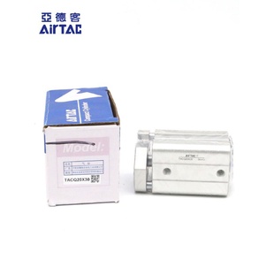 亚德客带导杆薄型气缸TACQ32/40/50X5X10*15X20X25X30/35/40X50S