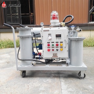 50通瑞加熱30KW小型過濾抽油加油注油移動濾油小車