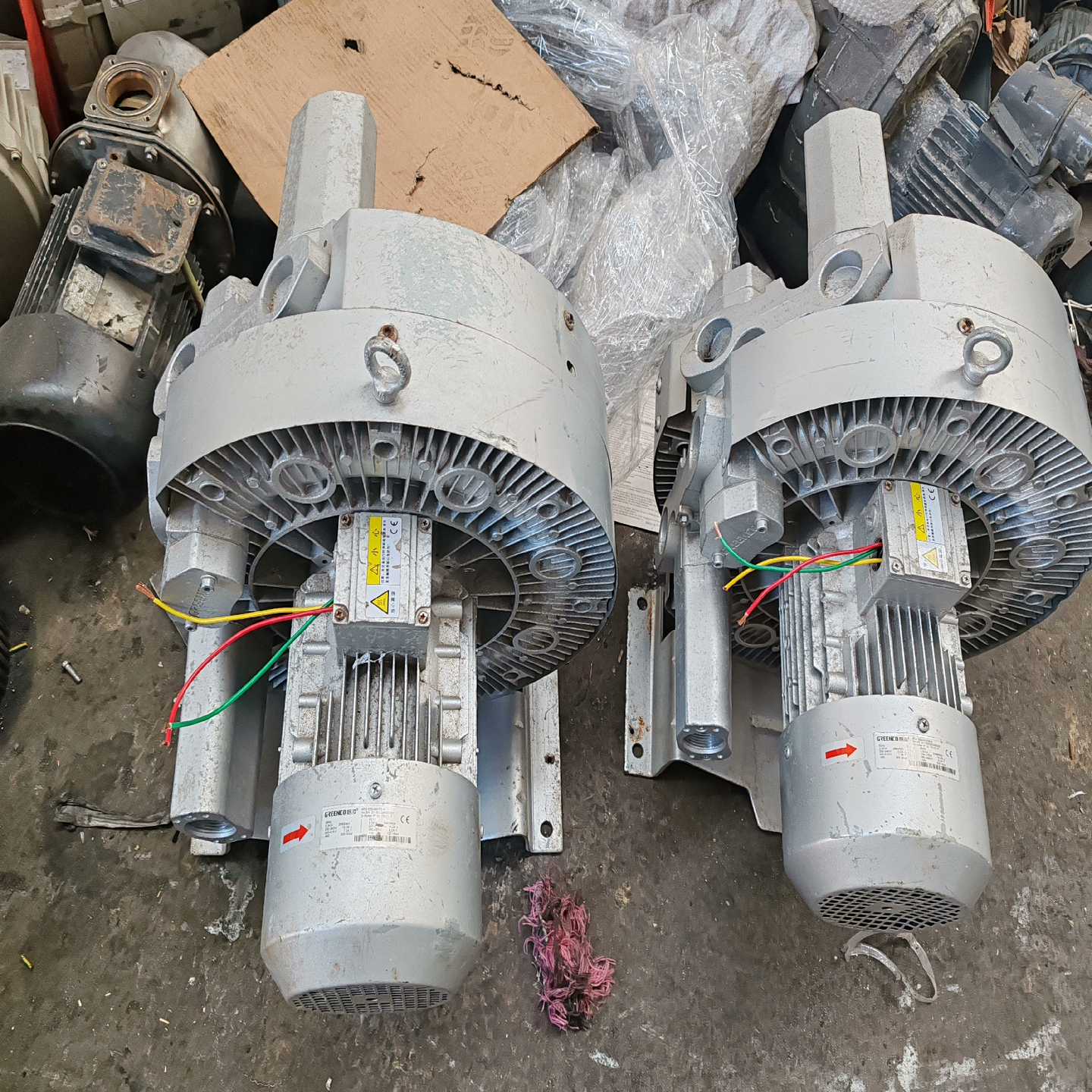 格凌4RB620特高压旋涡风机增氧机双叶轮，原装拆机，功率3--议价