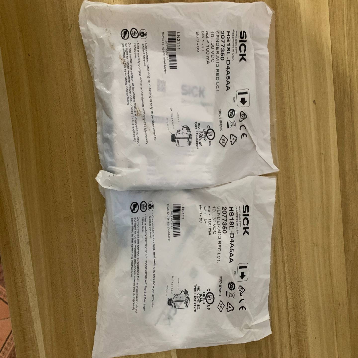 西克HS18L-D4A5AA全新未拆封~议价