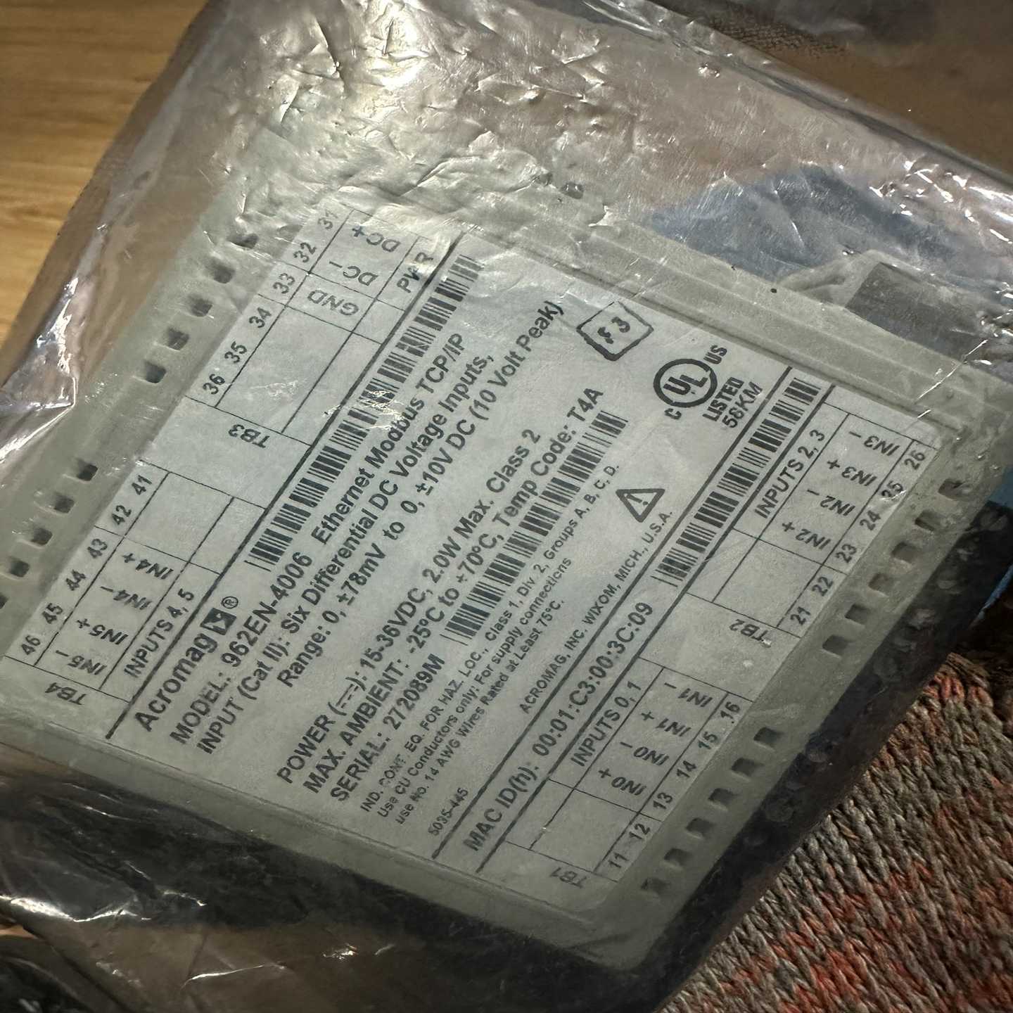 ACROMAG 控制模块 962EN-4006 (佳毅工控)