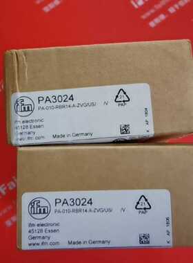 询价IFMPA3024易福门全新压力传感器PA-010-R