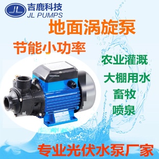 吉鹿SQB1.8 75072V直流无刷光伏地面泵漩涡泵农业园林 D72