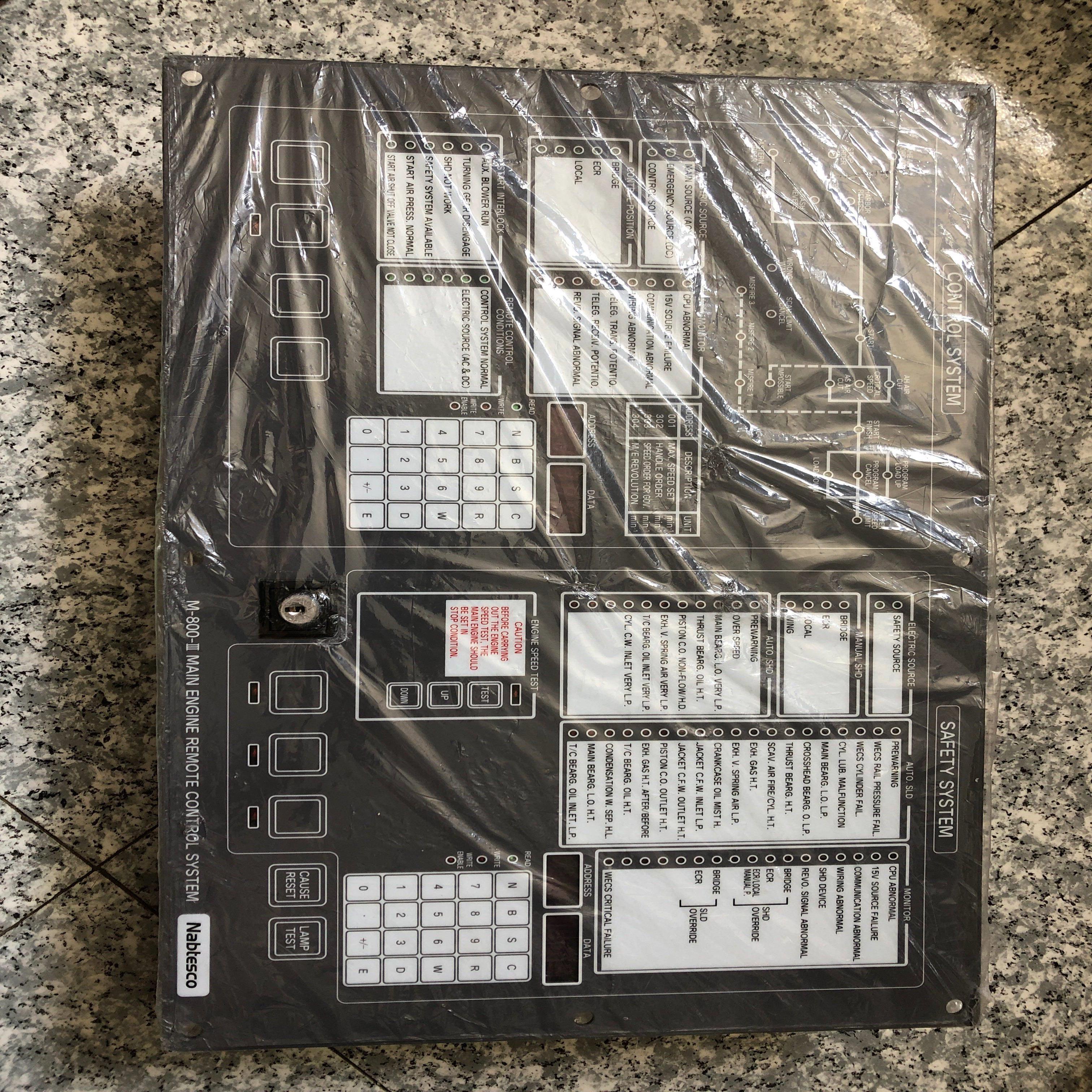 配件M-800- Nabtesco主机遥控报警面板MCB1901 全新现货议价议价