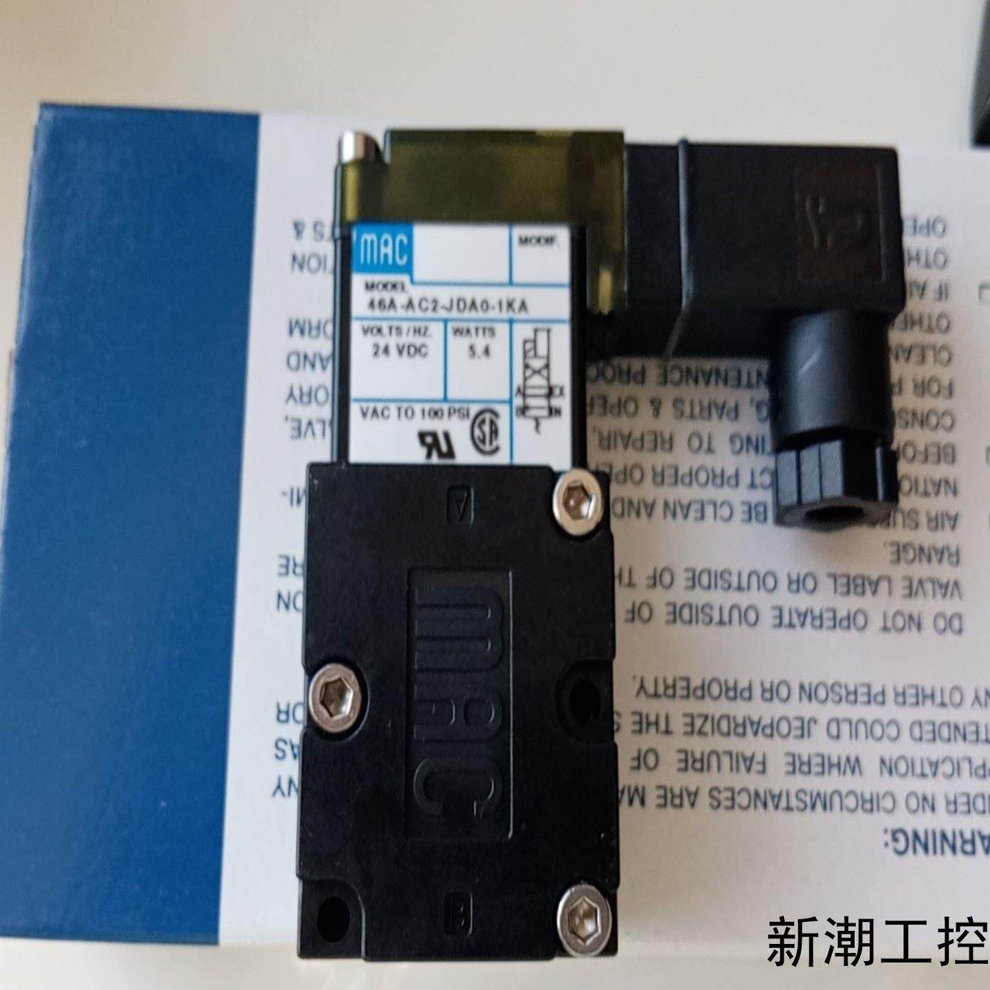 MAC电磁阀46A-AC1-JDA0-1KA全新原装进口正议价商品