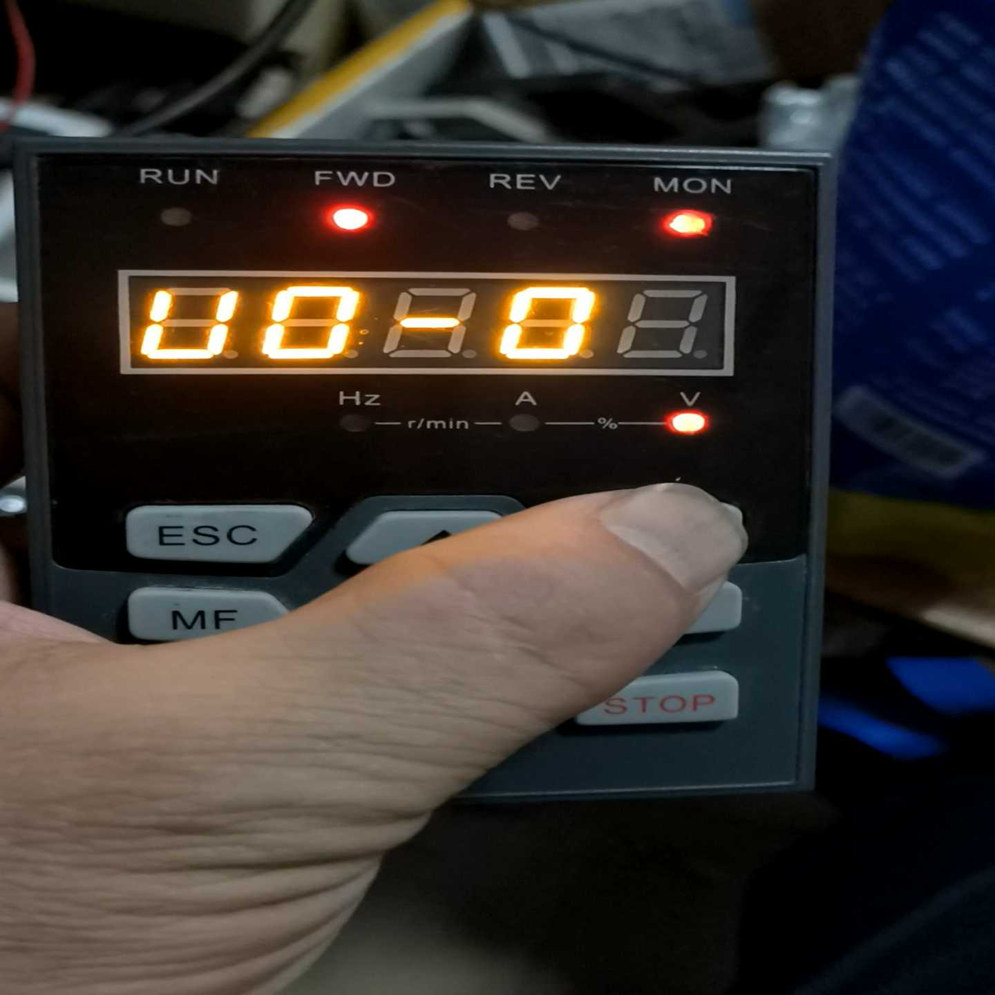 咨询-变频器面板，科远变频面板，在KD300上试机完好！有液晶