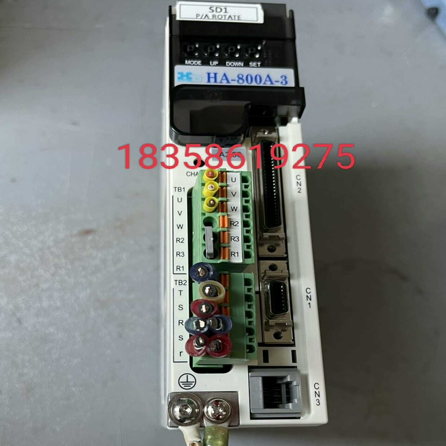 询价HD哈默纳科HA-800A-3C-200伺服驱动器ADJ:F