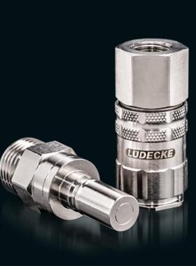 议价议价LUDECKE ES12A接头 Ludecke ESG10A 快速连议价