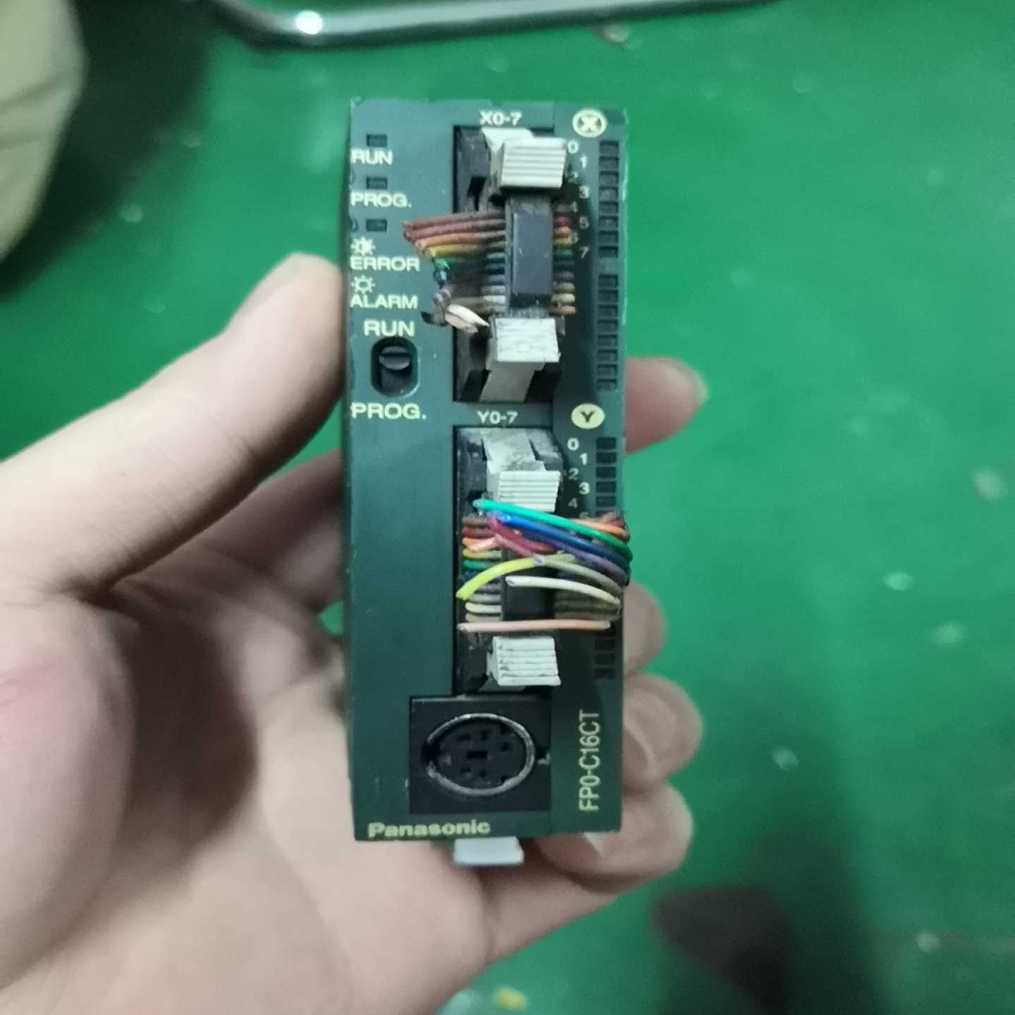 松下PLC模块FP0-C16T-FFP0-C16T原装拆机