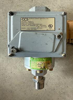 【请询价】美国CCS压力开关604G11拆机 功能包好