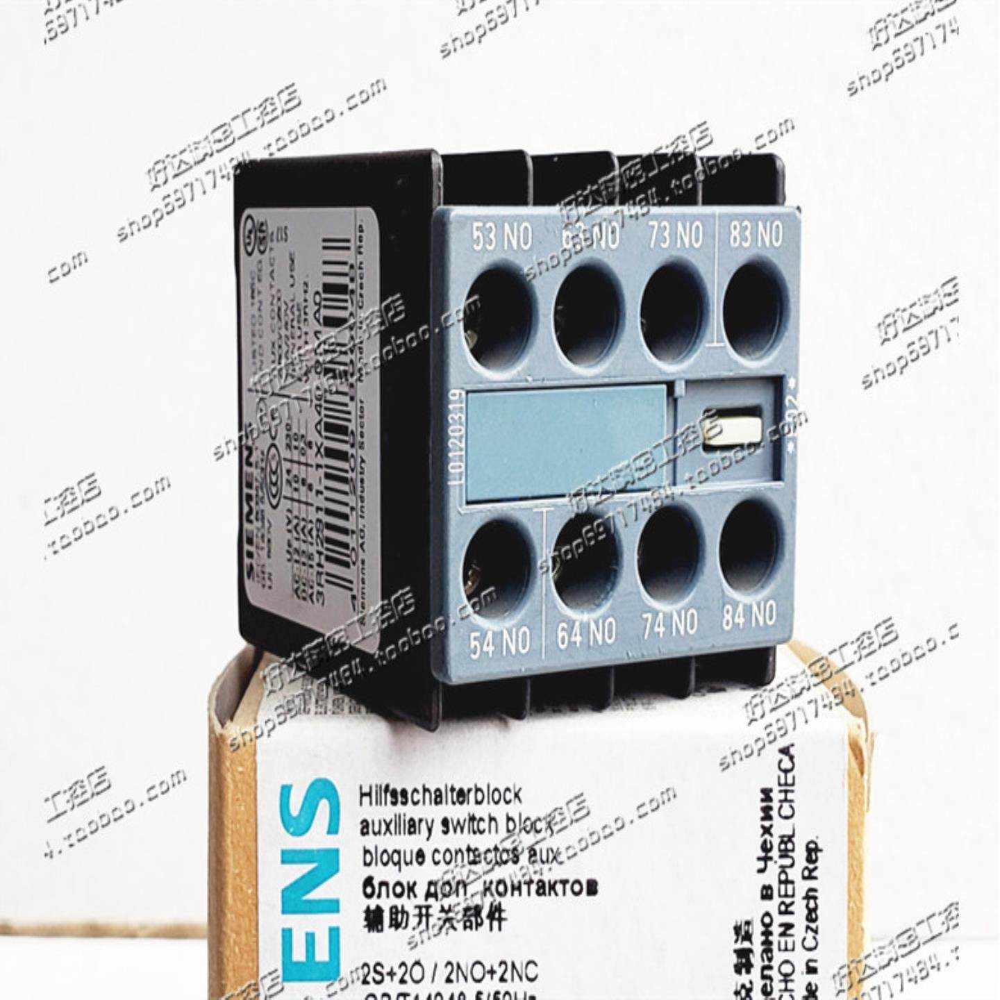 原装SIEMENS西门子辅助触头3RH2911-1FA404常开现货