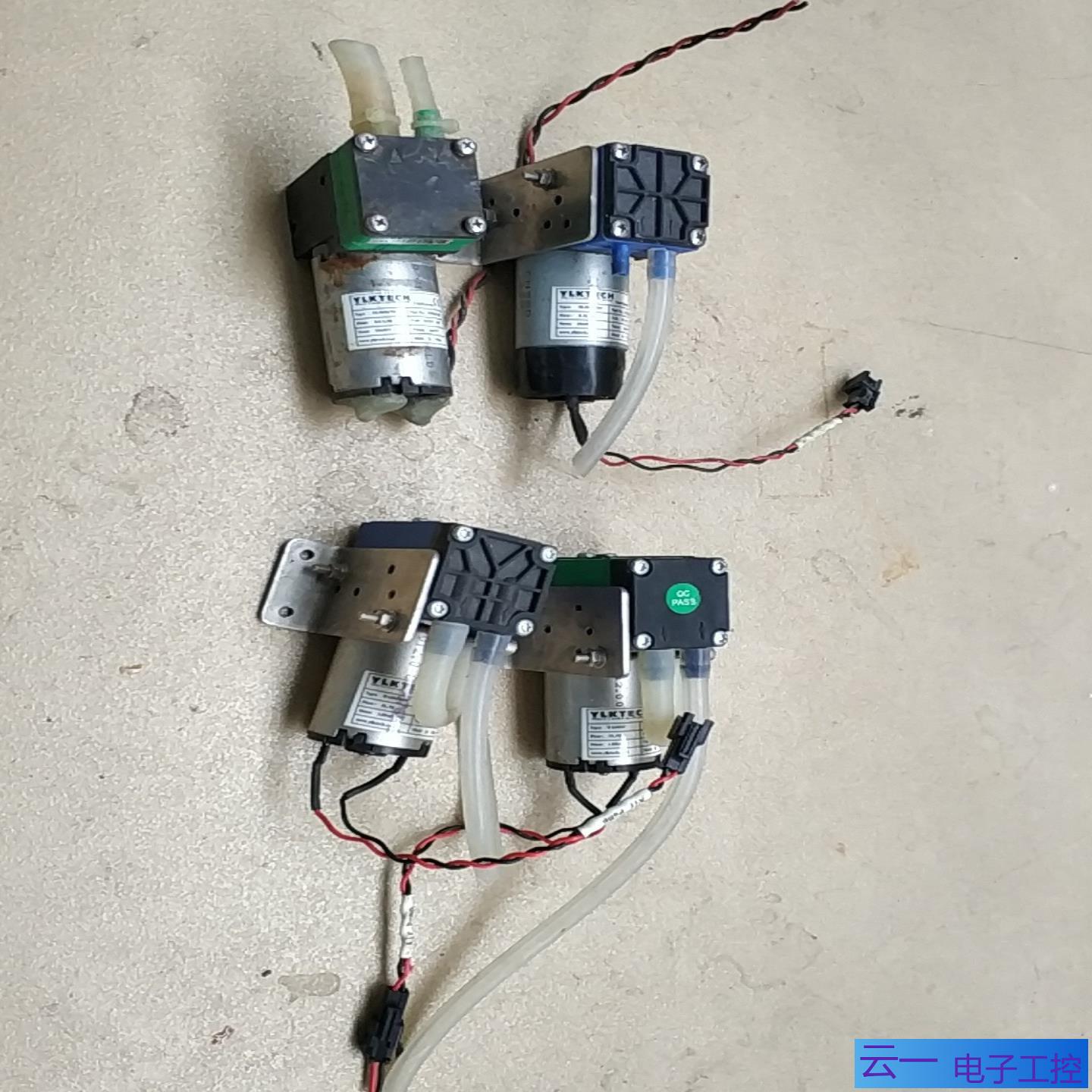 YLKTECH气泵隔膜泵四枚打包带走研究价；议价