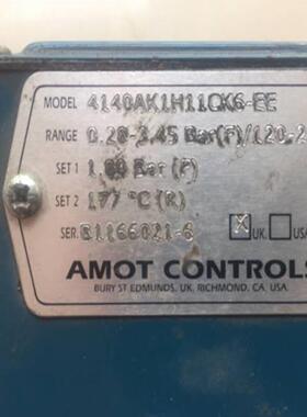 配件美国AMOT CONTROLS控制器4140AK1H11CK6-EE  GD高压议价