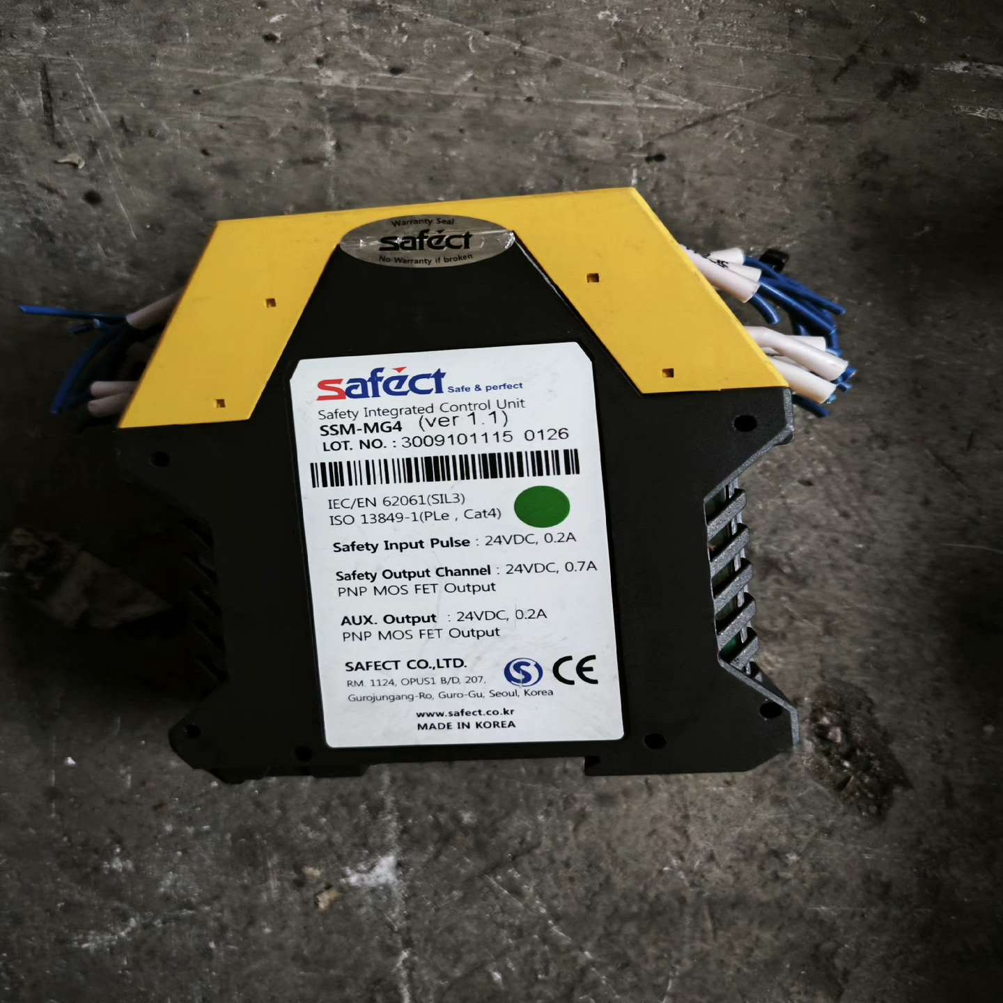 询价SAFECT继电器SSM-MG4