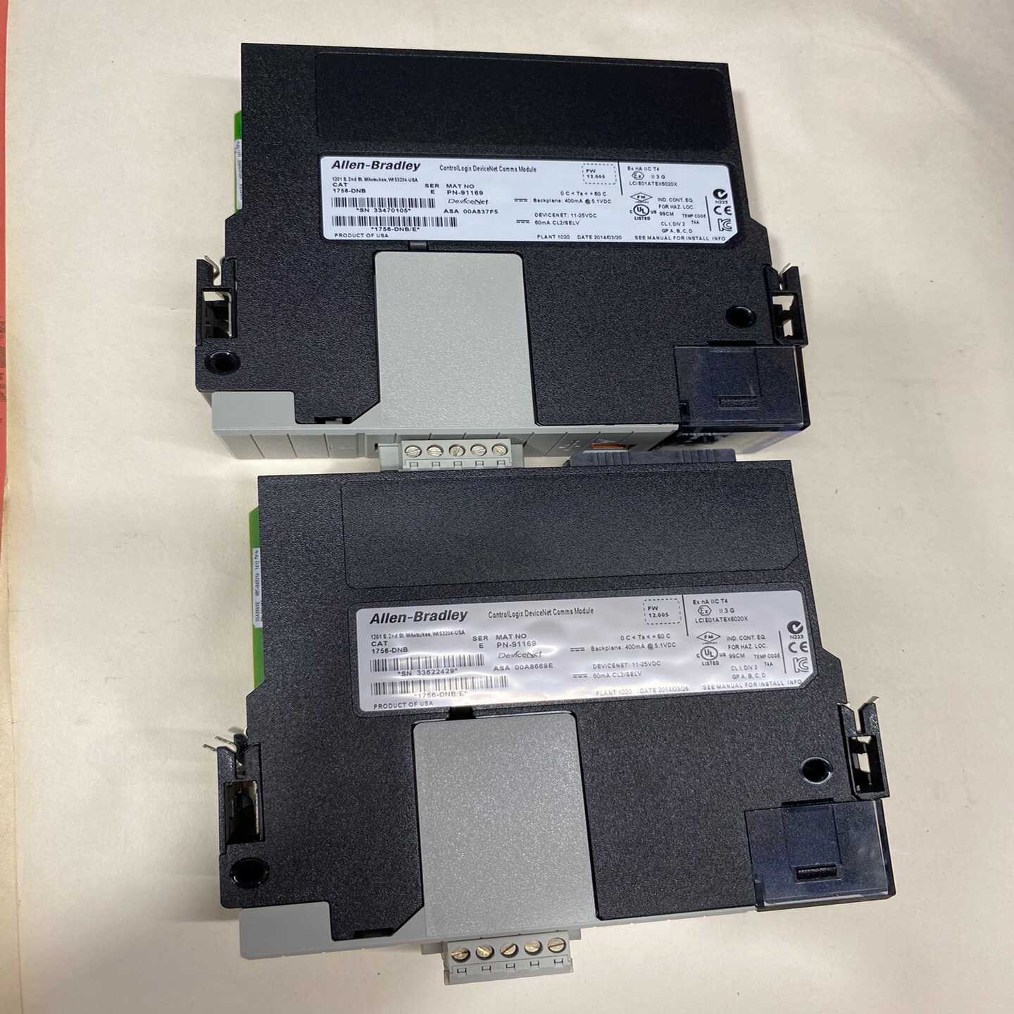 议价罗克韦尔AB模块，型号1756-DNB，已上机测试，功能包好