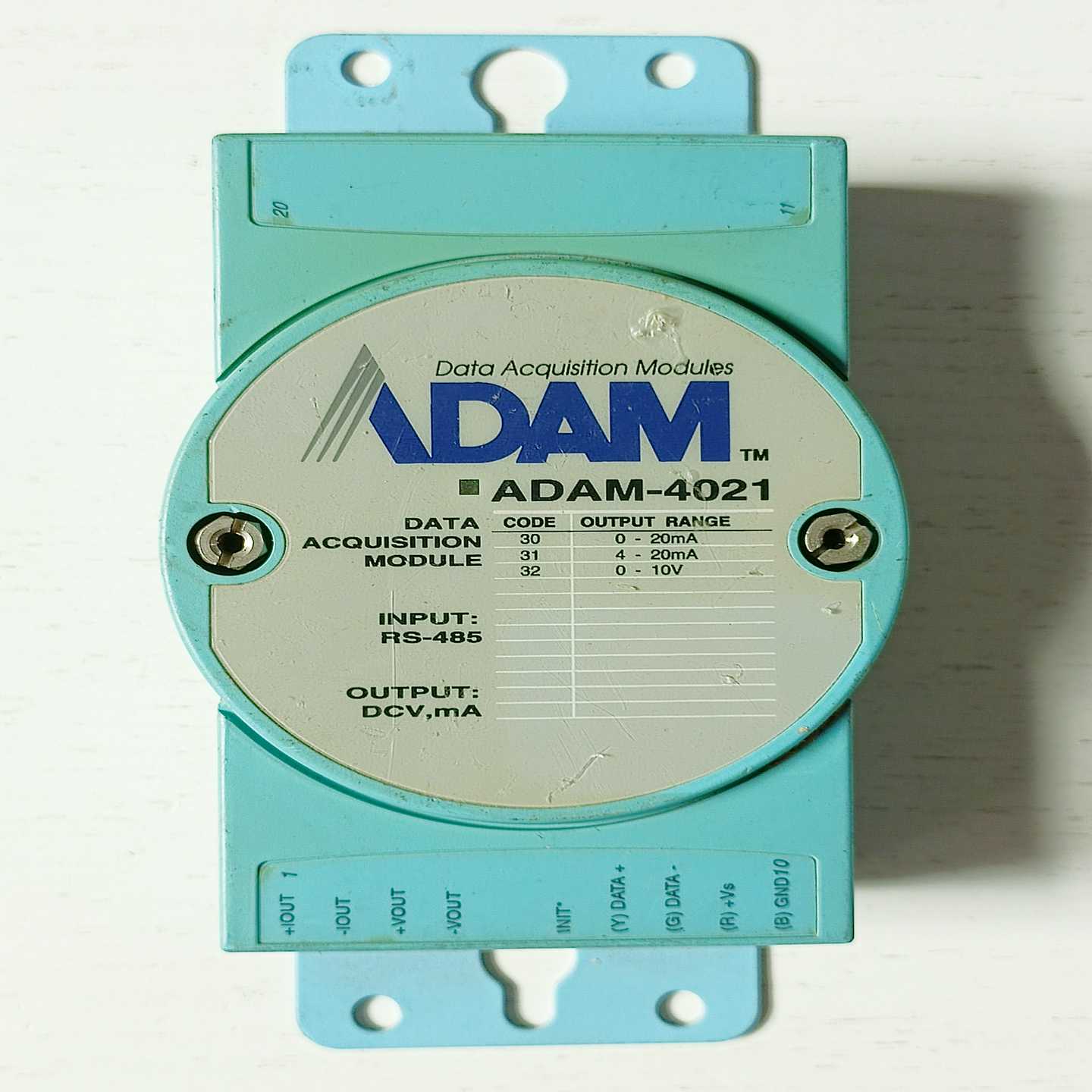 研华模块ADAM-4021成色如图，可采集转换多种规格电压、