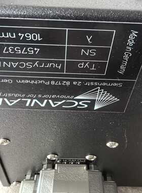 德国原厂进口振镜SCANLAB型号：hurrySCANII-议价