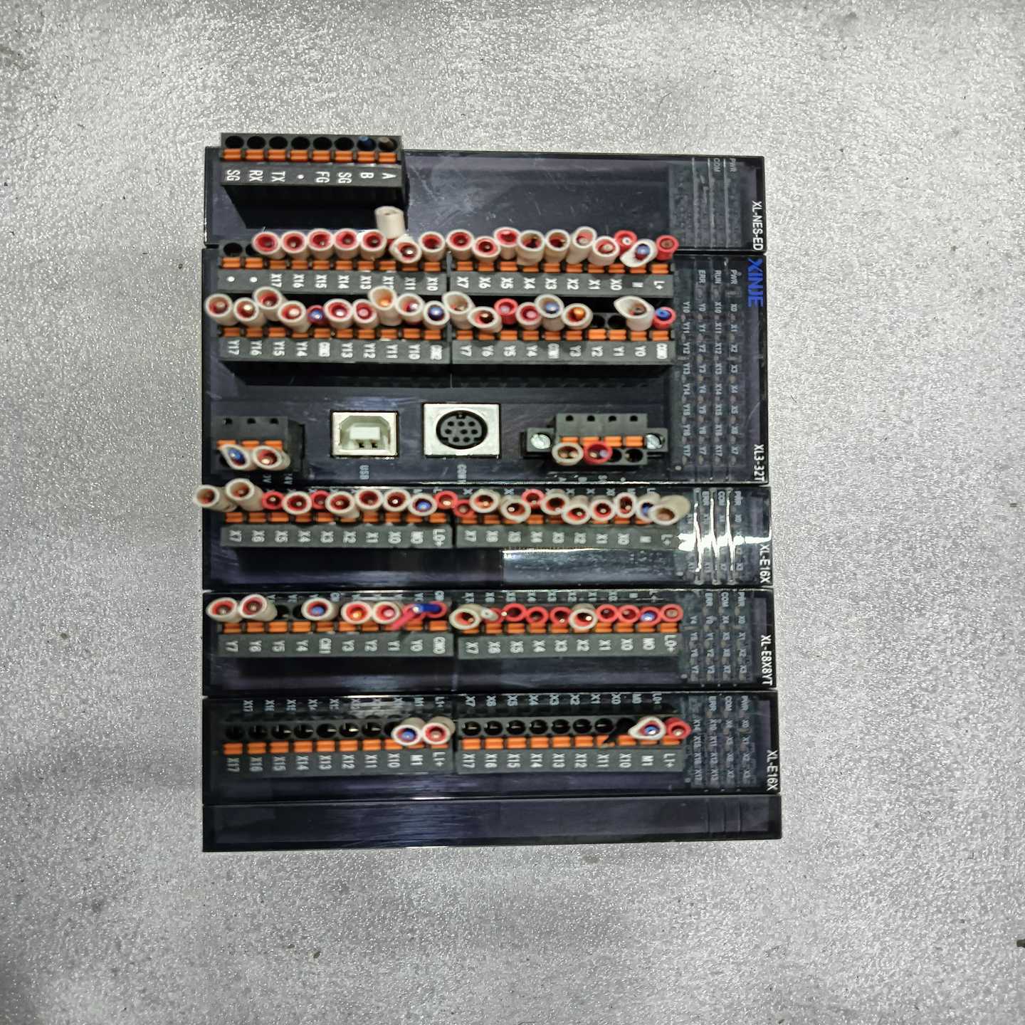 信捷PLC一组,L-NES-ED,L3-32T,L-E