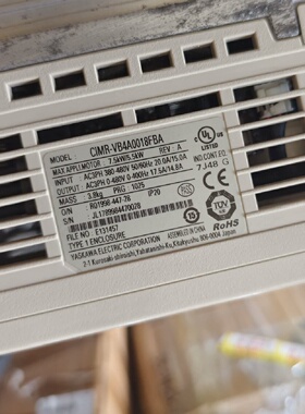 询价-安川V1000变频器CIMRVB4A0018FBA