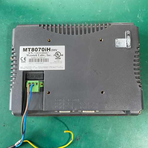 威纶通触摸屏MT8070iH2WV，台湾原装，带网口，功能--议价商品