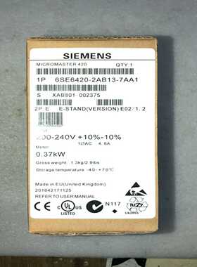 询价~变频器6SE6420-2AB11/13-2/7AA1议价