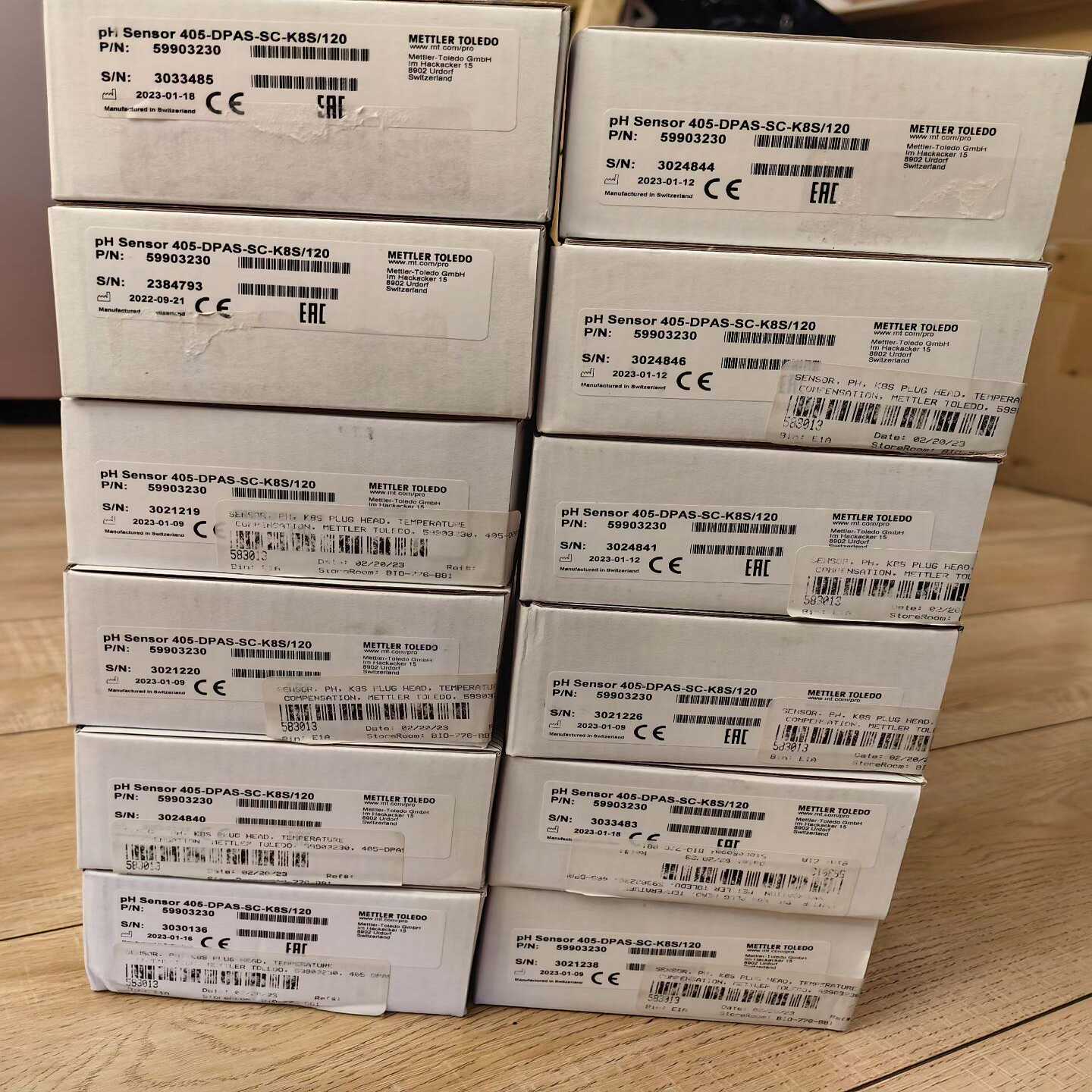 全新梅特勒托利多pH传感器405-DPAS-SC-K8S--议价商品