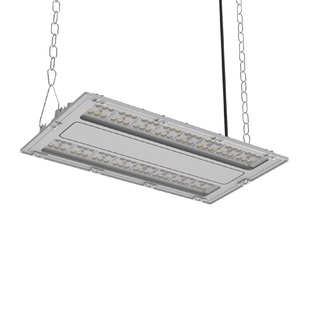 外貿(mào)熱銷壓鑄防水100W200W300瓦LED平板工礦燈倉(cāng)儲(chǔ)高天棚照明燈
