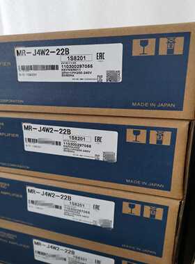 三菱驱动马达J4系列 MR-J4W2-22B   HG-KR~询价