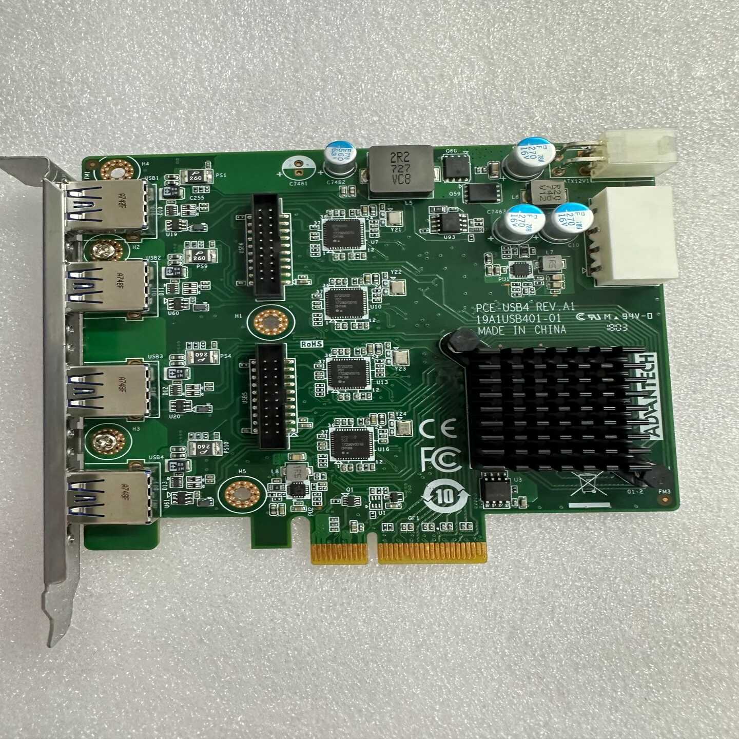 咨询-研华PCE-USB4_8REV.A1图像采集卡成色新