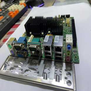 议价艾讯sys76877vga主板双网卡实物图送一个2g