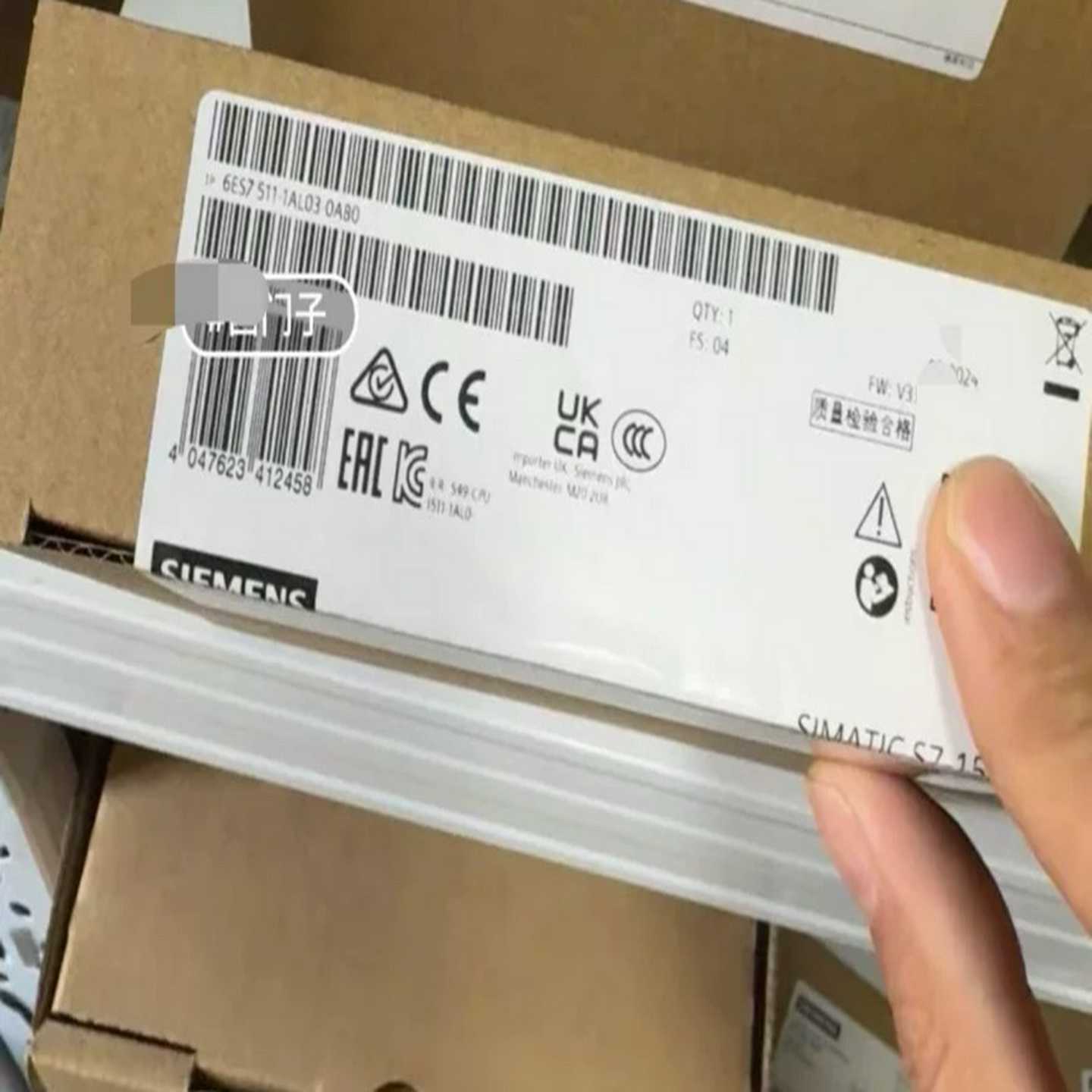 询价6ES7511-1AL03-0AB0保内