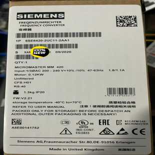 6SE6420 2AA1MM420变频询价 2UC11