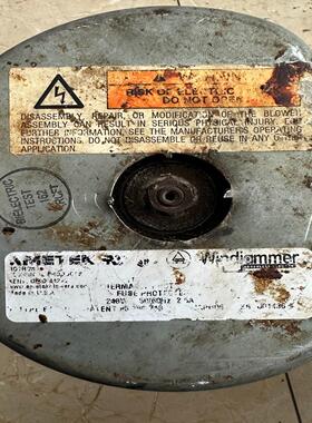 阿美特克ameter风机工厂淘汰注意不做任何配件