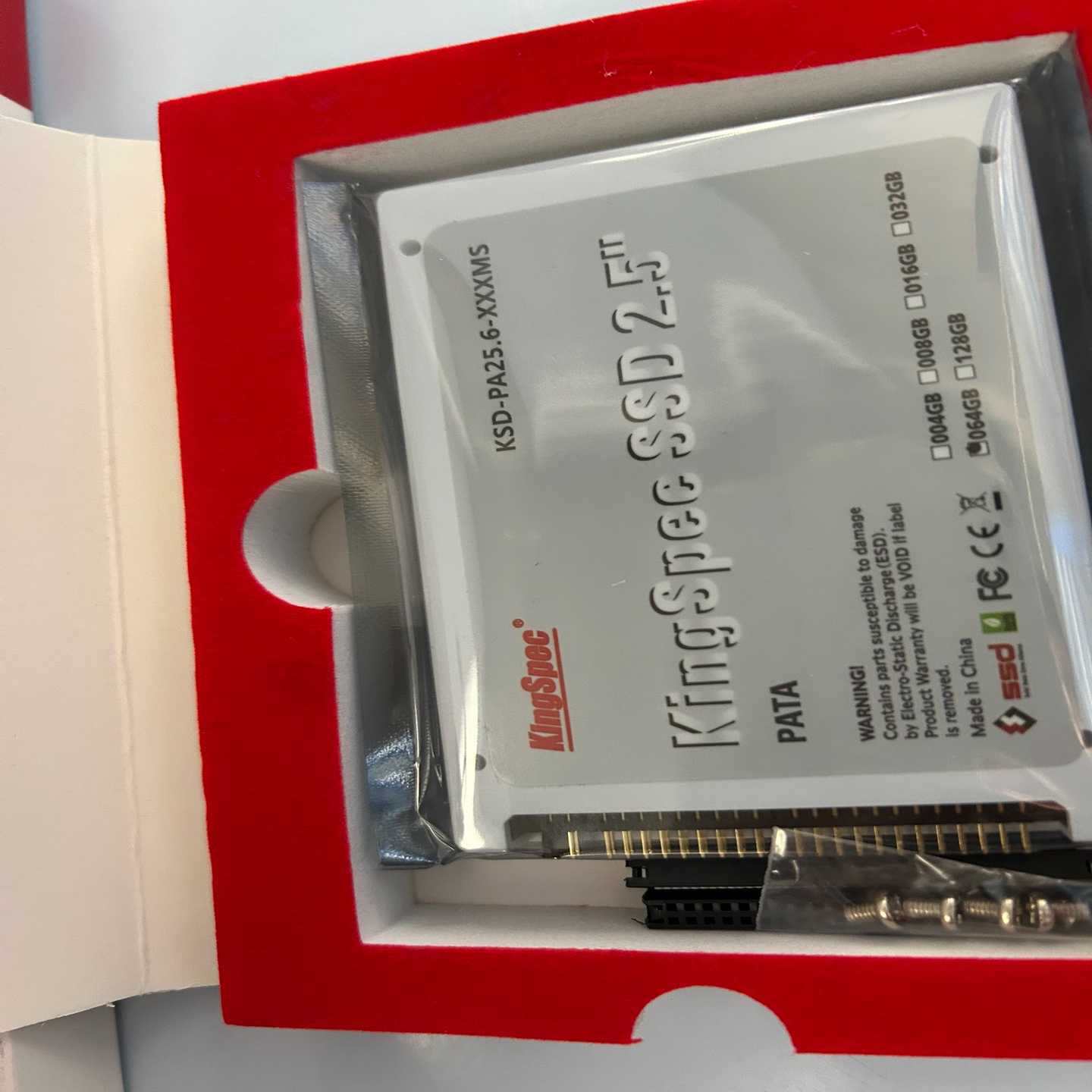 KSD-PA25.6-XXXMS金胜维64G全新库存--议价商品