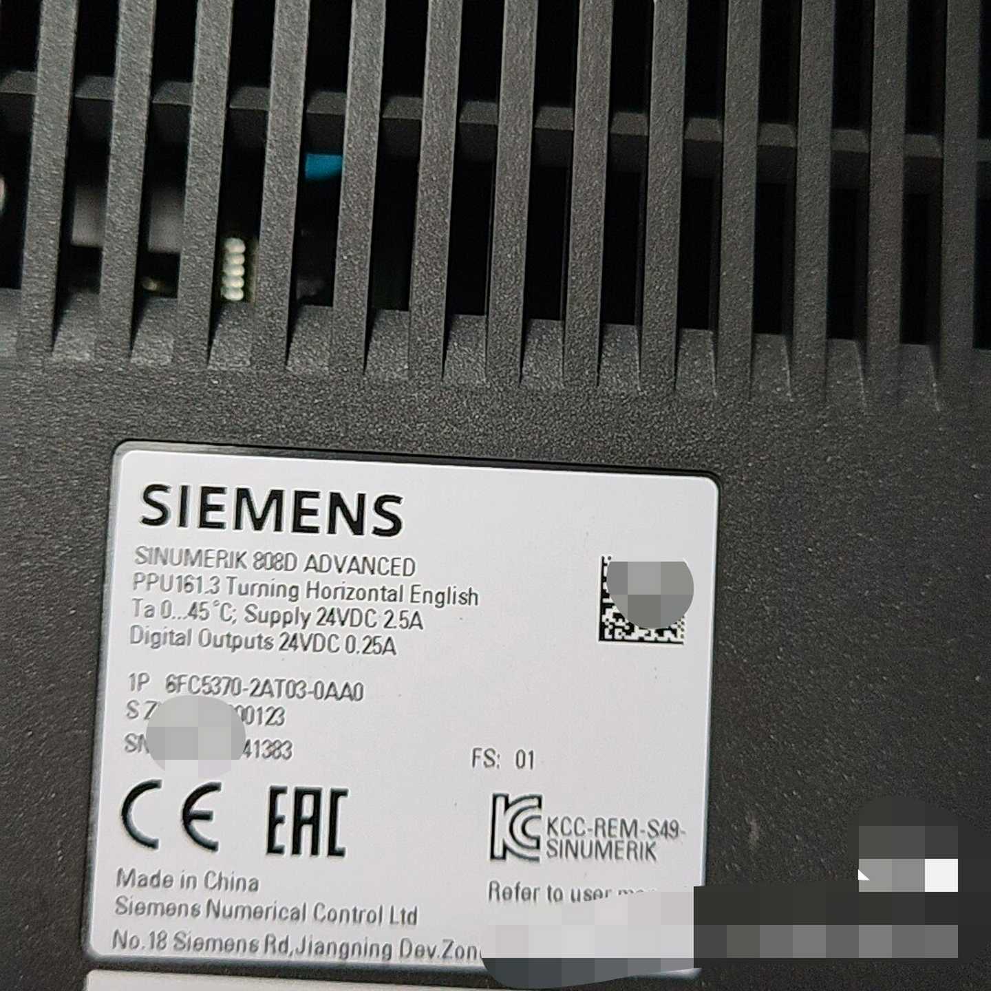 6FC5370-2AT03-0AA0成色漂亮功能完好议价出--议价商品