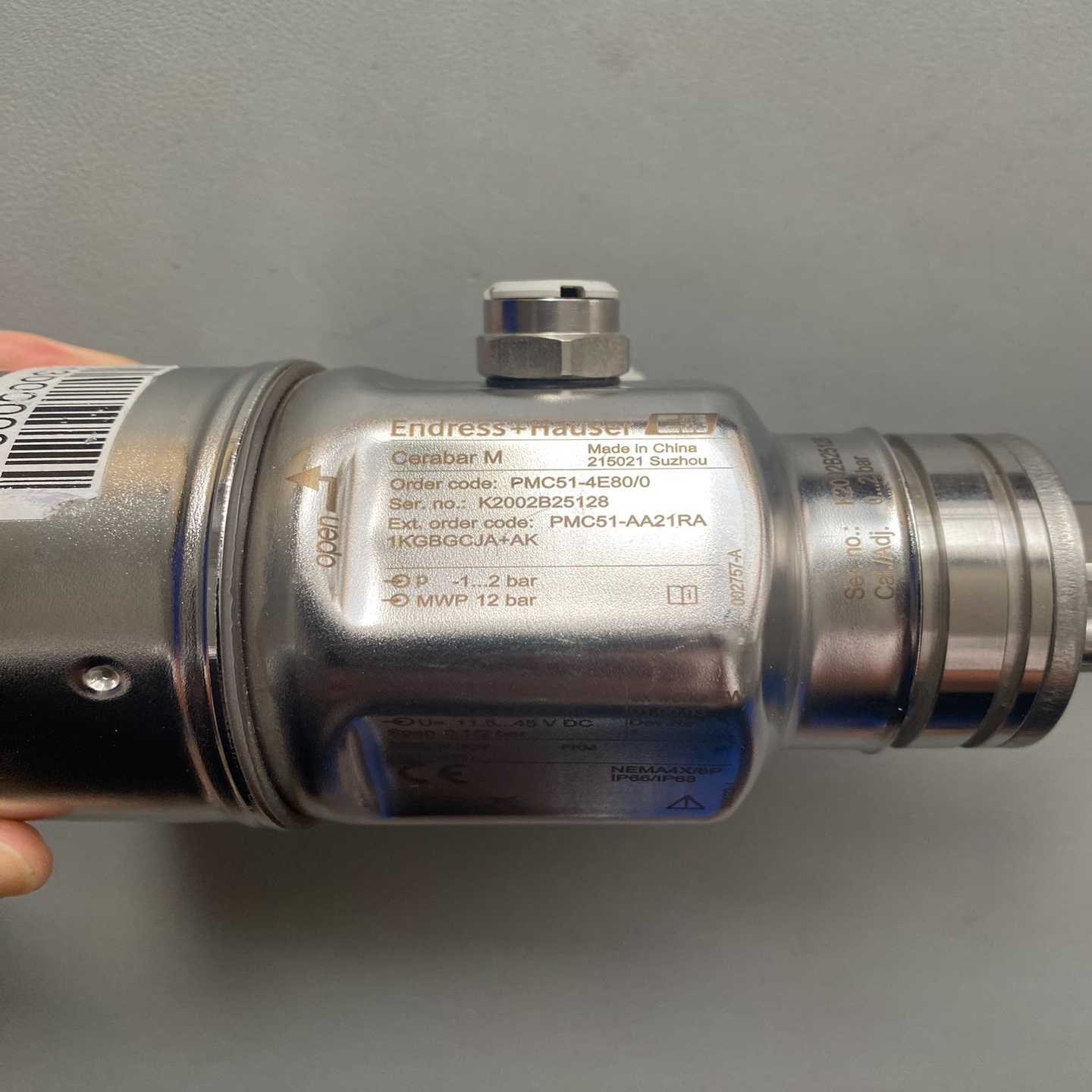 【议价】EH压力变送器PMC51-AA21RA1KGBGCJA适用