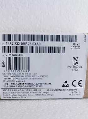 【议价】模块EM232CN6ES72326ES7适用