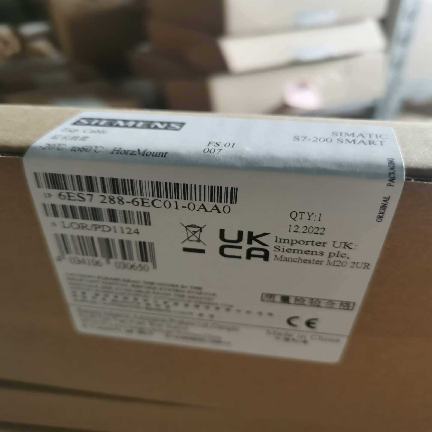 #电子元器件6ES7288-6EC01-0AA0全新原装--议价商品