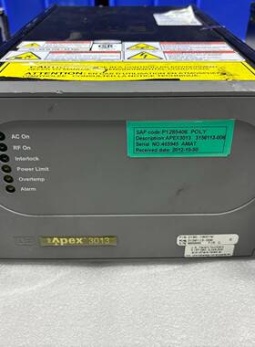 议价议价询价购-AE Apex 3013射频电源型号3156113-006议价