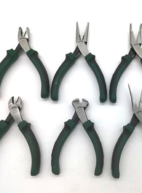 世达工具省力型迷你钢丝钳斜嘴钳尖嘴钳70611A--70618A