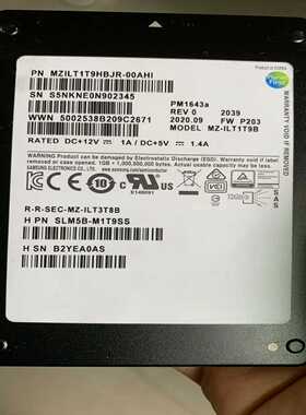 Samsung三星富士通版本PM1643a1.92t--议价商品