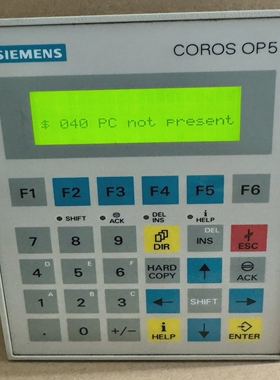 SiemensCorosOP5OperatorPanel6AV3505-1FB1224VDC*Guaran