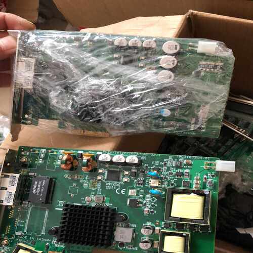 研华视觉采集卡PCIE-1672P/1674P两口千兆网卡拆~询价
