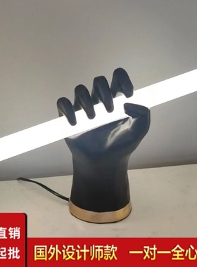 新款LED现代简约设计师客厅沙发房间KTV酒店会所手握立式装饰台灯