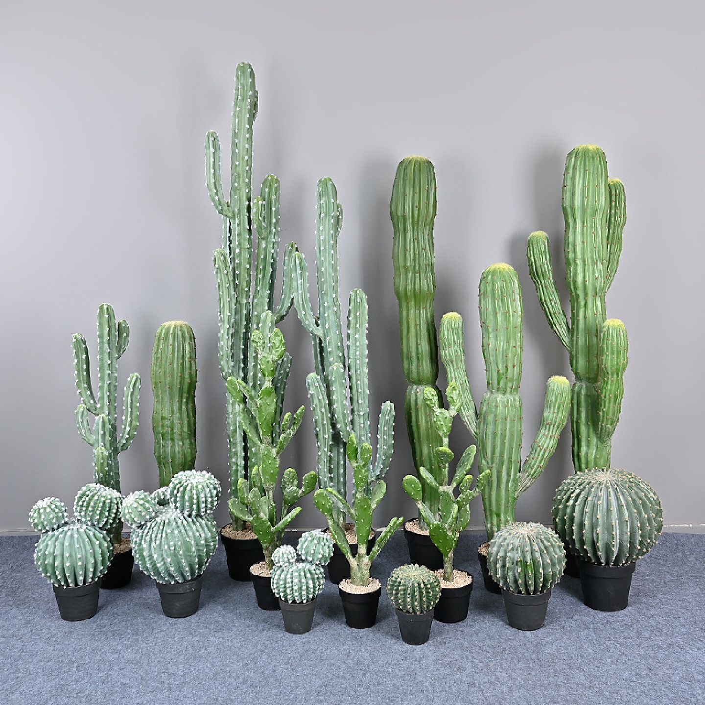 仿真仙人掌仙人柱球热带沙漠植物店铺橱窗装饰绿植盆栽摆件摩洛哥