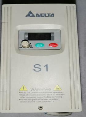 台达S1变频器1.5KW220V，VFD015S21A成色漂